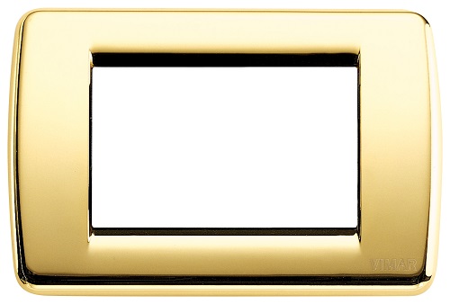 Placca 3m Metallo Oro Lucido Rondo